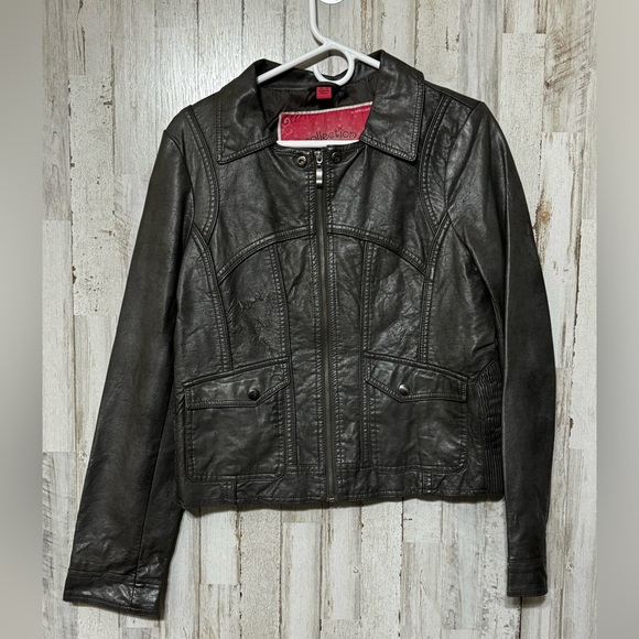Women’s Bernardo Leather Jacket Large‎ - Picture 1 of 5
